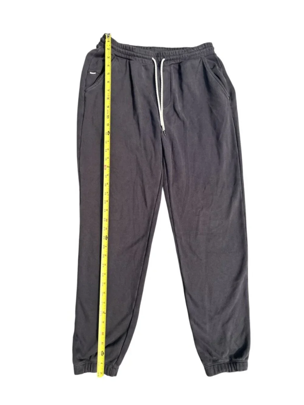 Vuori Seaside Sweatpant Faded Black Heavyweight Fleece